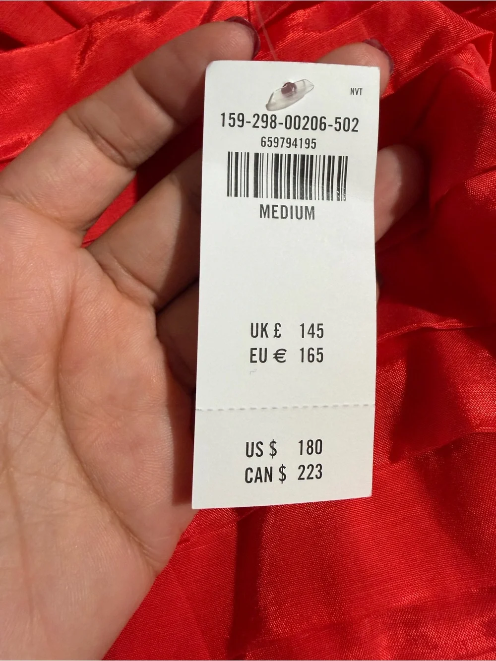 Abercrombie & Fitch lightweight coral